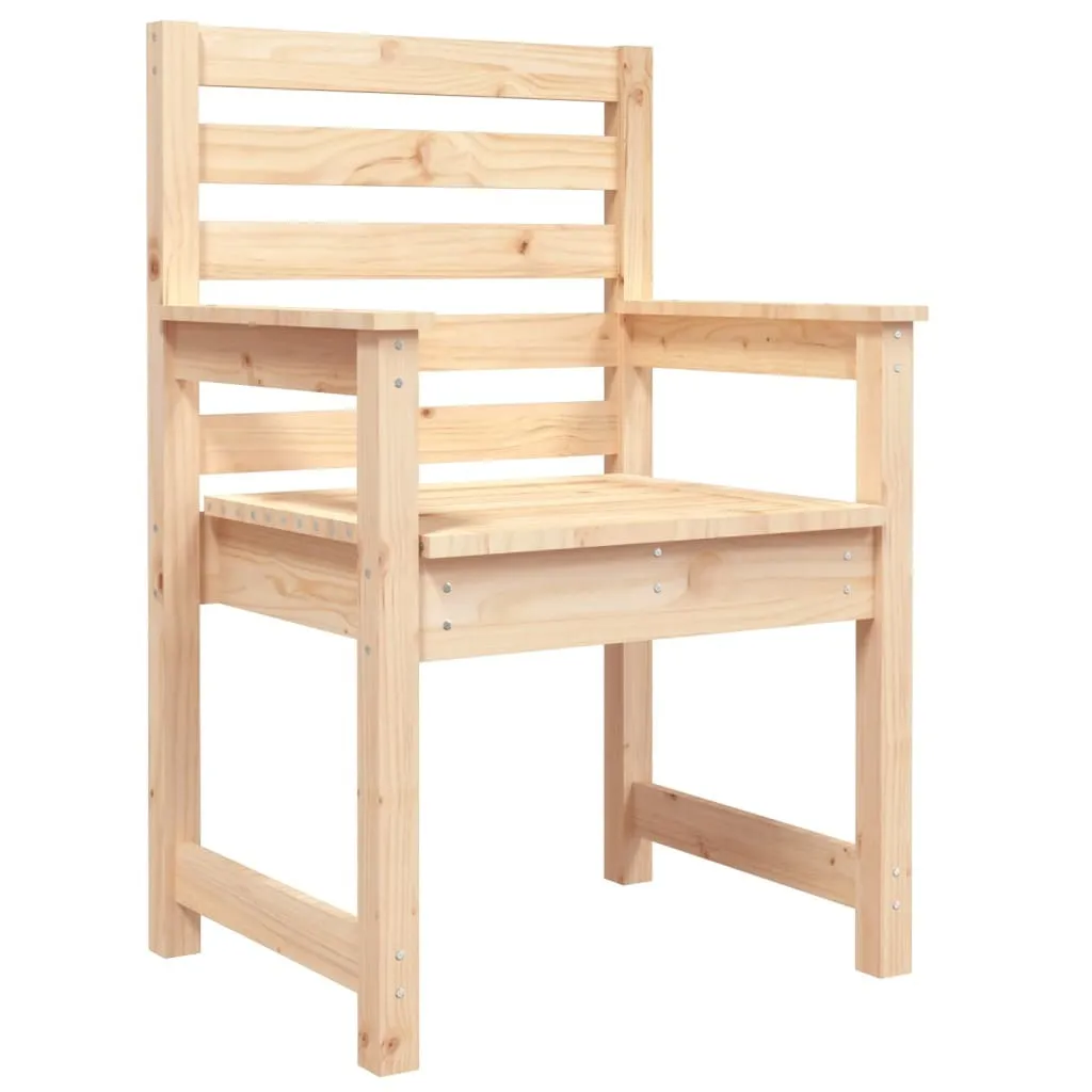Sedie Giardino Legno Pino Massiccio vidaXL | Set 2 Pezzi 60x48x91 cm - 5