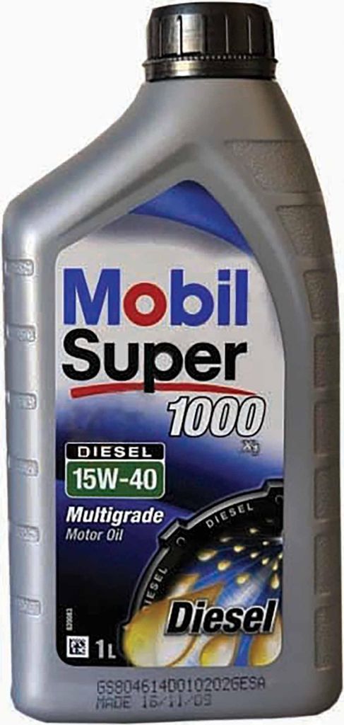MOBIL SUPER1000 DSL olio lubrificante minerale 1 litro Immagine del prodotto 