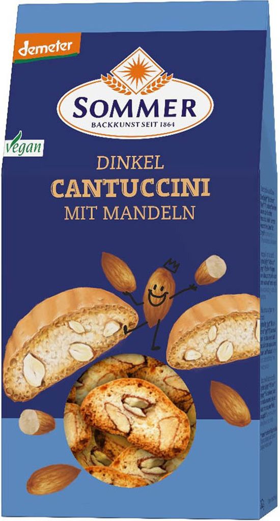 Sommer & Co. Cantuccini Dinkel demeter 150g Produktbild 