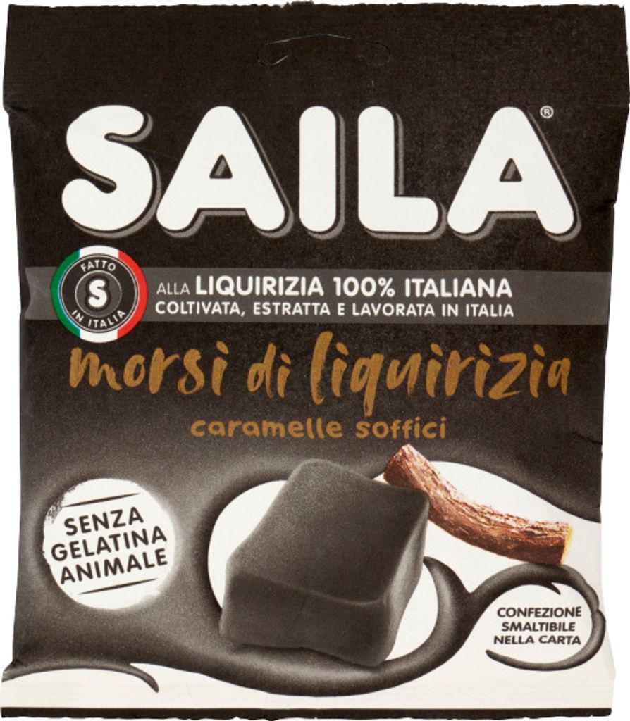 Morsi di Liquirizia Lakritze 100g - Saila