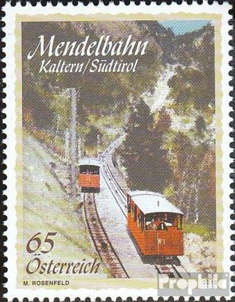 Briefmarken Österreich 2010 Mi 2864 (kompl.Ausg.) postfrisch Mendelbahn
