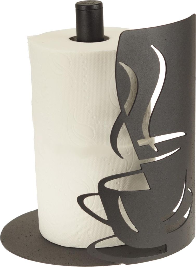 FEINZ | Küchenrollenhalter - für große Rollen - stabil und platzsparend - ideal für jeden Haushalt