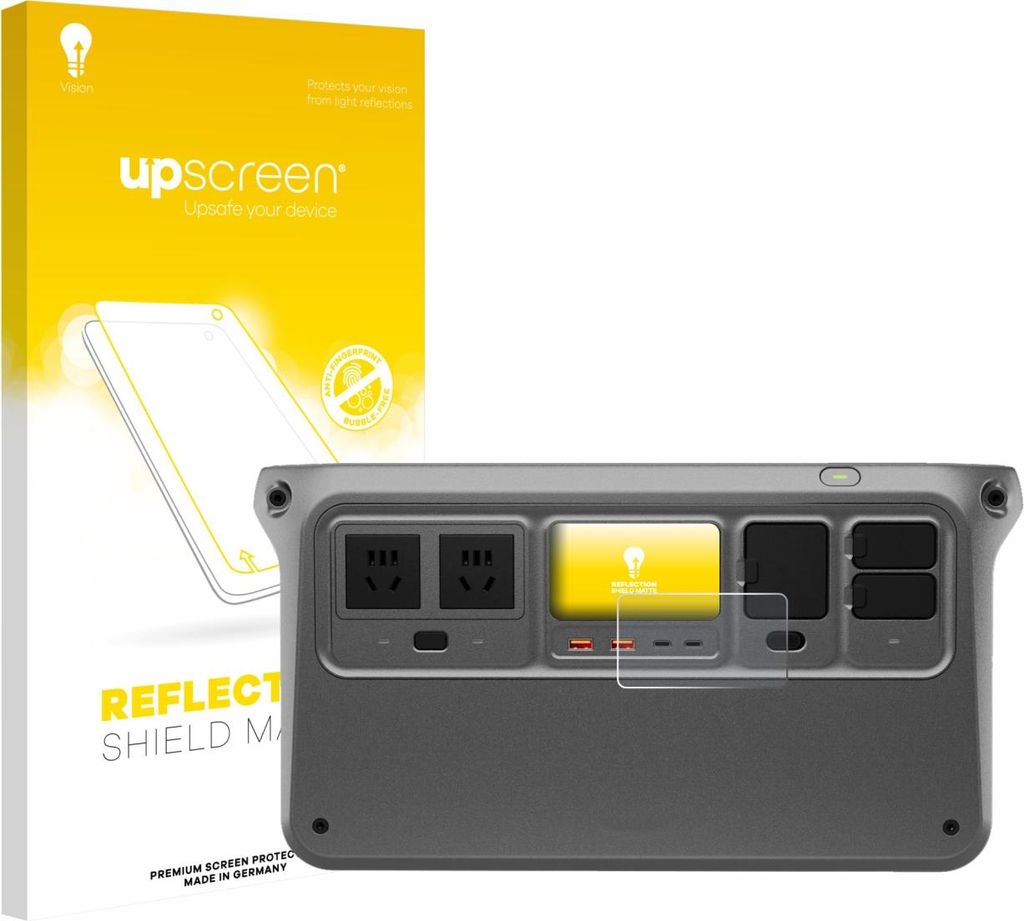 upscreen Schutzfolie für DJI Power 1000 V2 Displayschutz Displayschutzfolie Folie Matt Entspiegelungsfolie