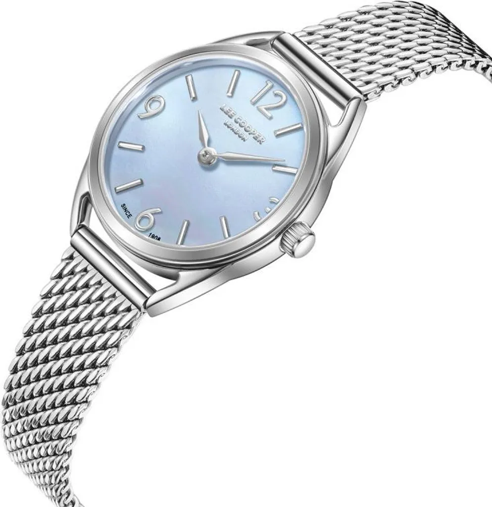 Lee Cooper Orologio Da Donna Analogico In Metallo – Quadrante Argento, Cinturino In Acciaio – LC08014.130 - 3