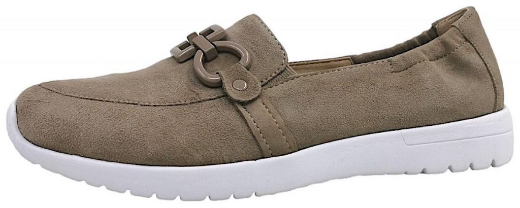 Buty wsuwane Caprice beżowe Zdjęcie produktu 