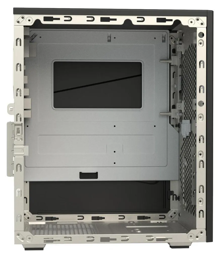 Boîtier itek Mini Tower Noir Compatible GPU 26cm pour PC Micro ATX - 4