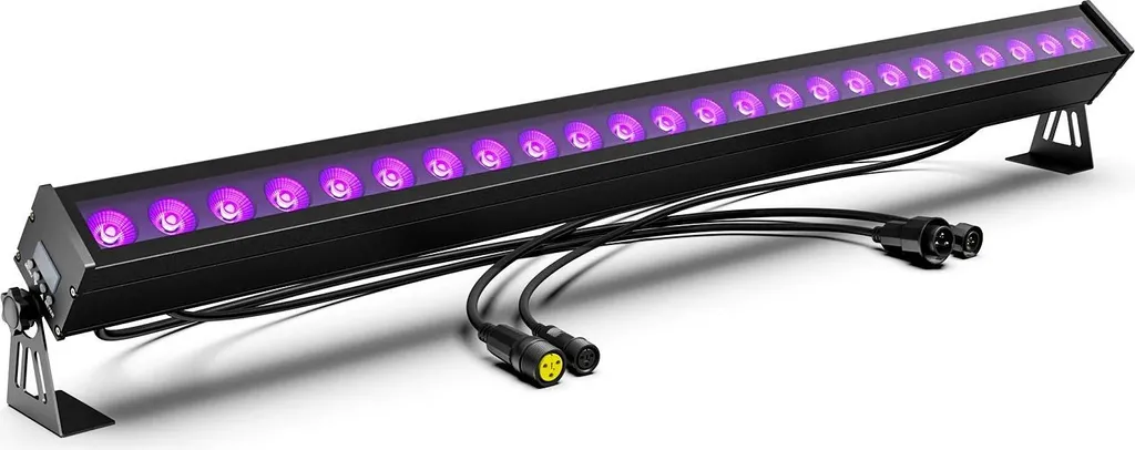 Wall Washer LED DMX 100W 24x3W RGB - Projecteur Scène avec RDM DMX512