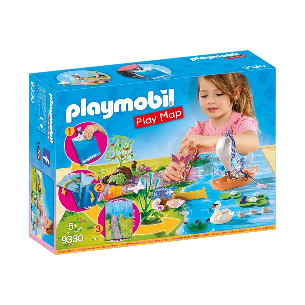 PLAYMOBIL 9330 Carte à jouer Feenland - Coffret Collector de Figurines