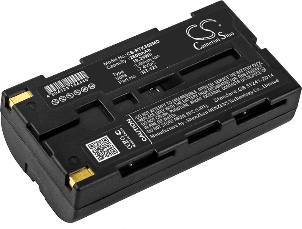 Batterie Techtek pour Righton K-Plus 3 et Retinomax 3 série RT-121