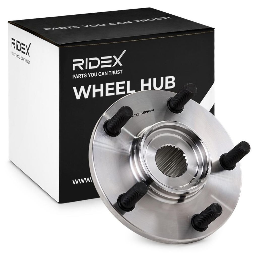 RIDEX 653W0177 Radnabe Vorne Beidseitig passend für PEUGEOT 4007 (VU, VV) 5-Loch Ø114mm Lochkreis