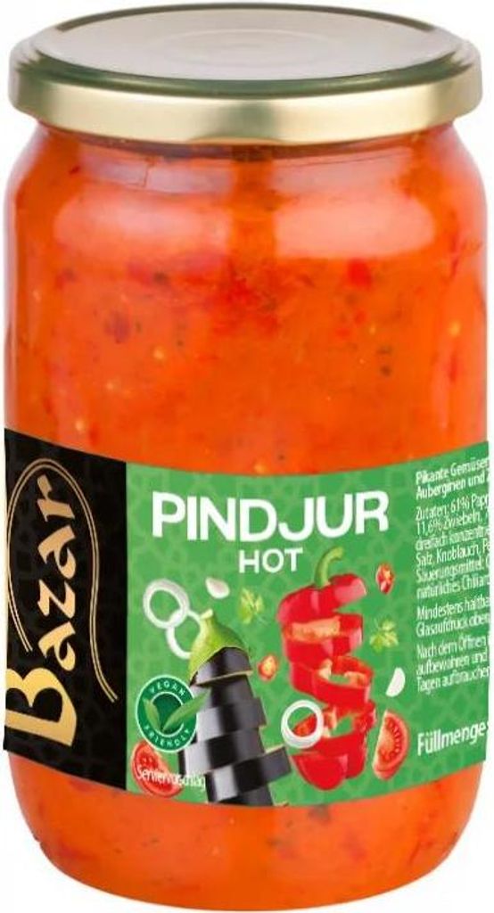 Bazar Pindjur hot 350g Produktbild 