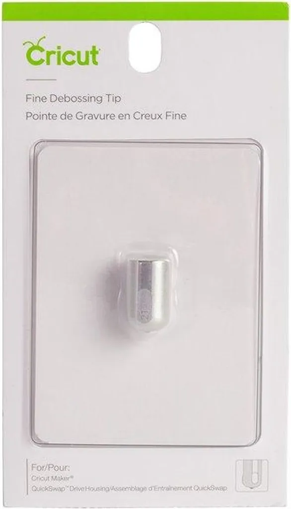 Cricut 2007308 Pointe à gaufrer fine QuickSwap pour relief précis