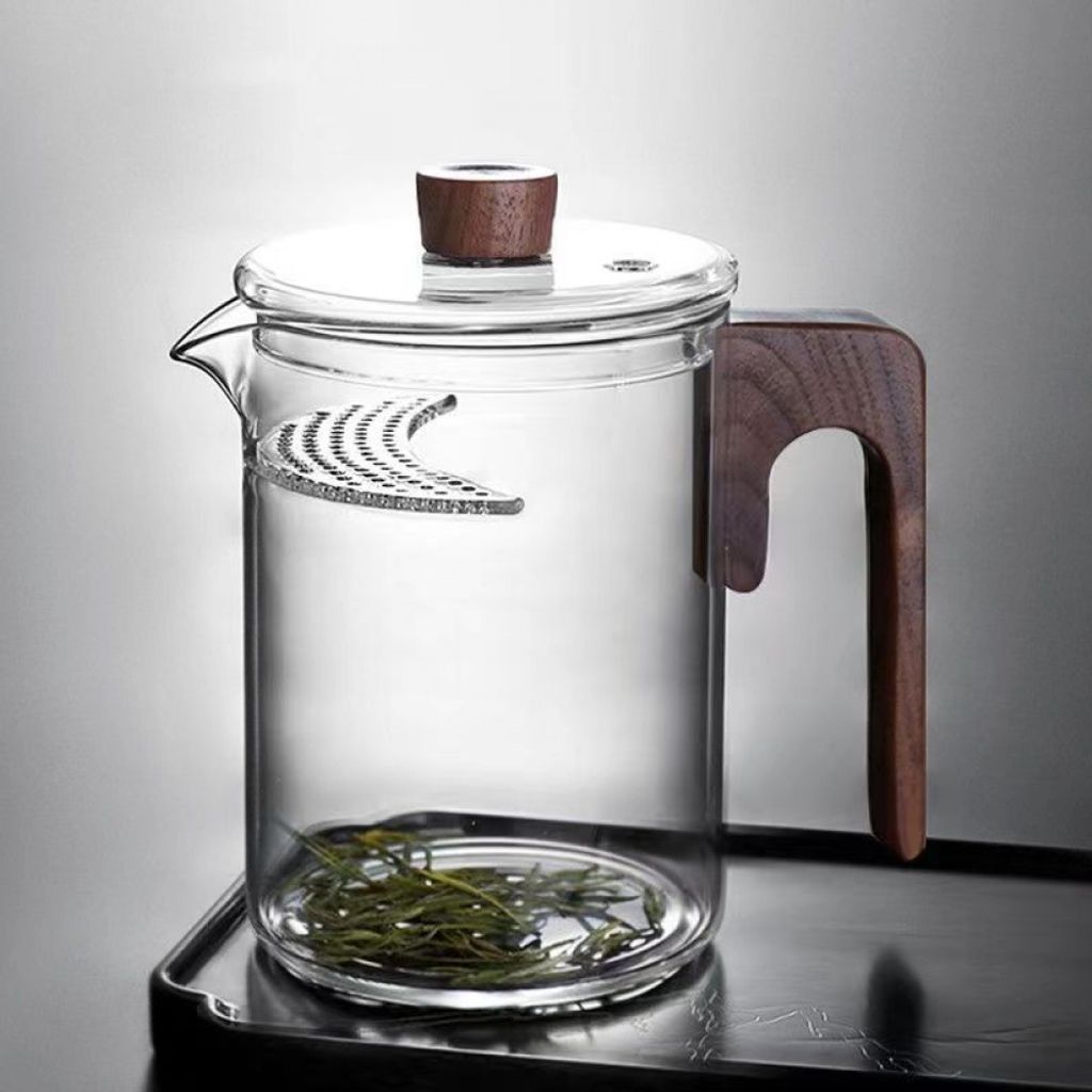 Glas-Teekanne 860ML Transparente Teekannen kalter Produktbild 