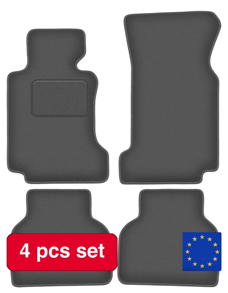 Tapis de sol gris haut de gamme premium antidérapant Modèle TG-2026