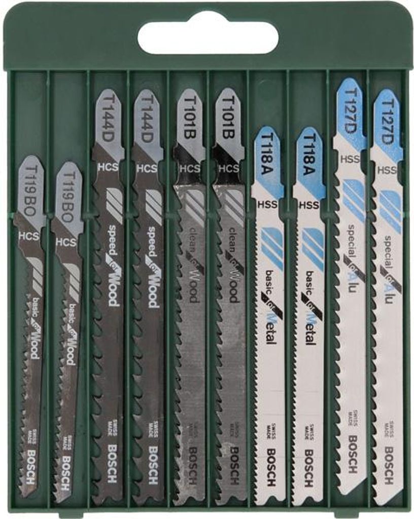 Stichsägeblatt-Set T-Schaft, 2x T 101 B/T 144 D/T 119 BO/T Produktbild 