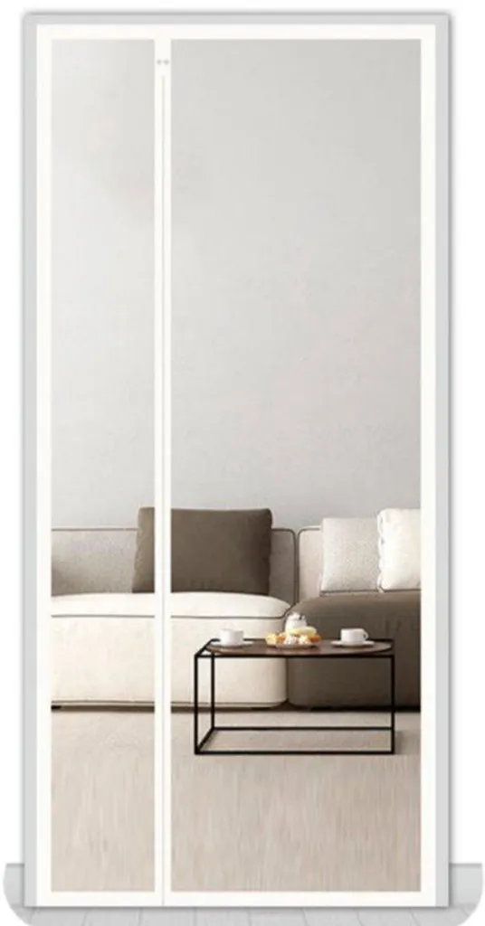 Rideau anti-moustiques magnétique 100 x 200 cm pour portes et entrées