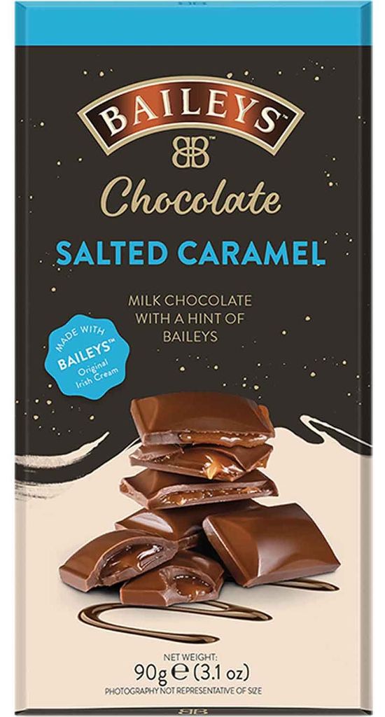 Baileys Chocolate Salted Caramel Tafel 90g Produktbild 