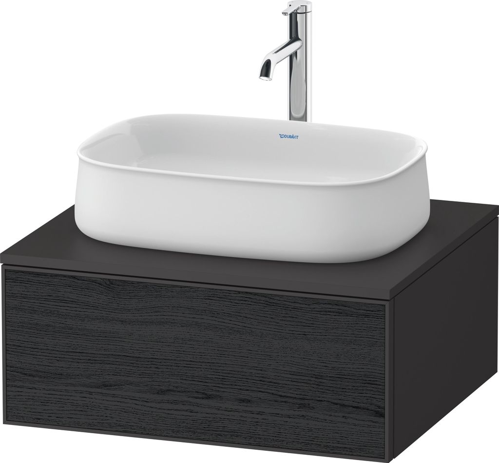 Duravit Zencha Konsolenwaschtischunterbau, 650x550x281mm, 1 Ausschnitt mittig, ZE4810016800000