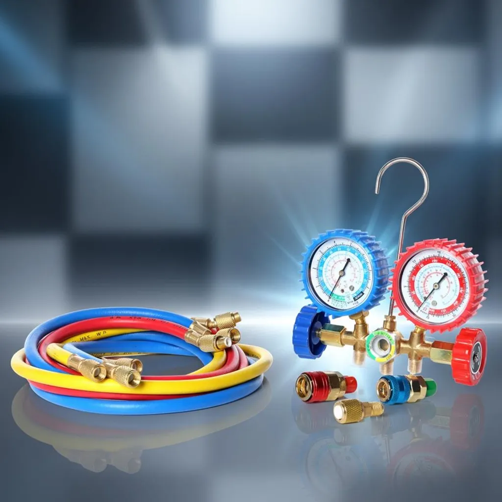 Analisi Gruppo Manometrico Professionale 2 Vie R134a R22 R502