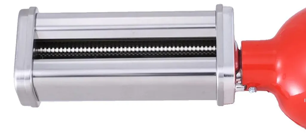 Coupe-pâte fin en acier inoxydable de haute qualité argenté 15cm