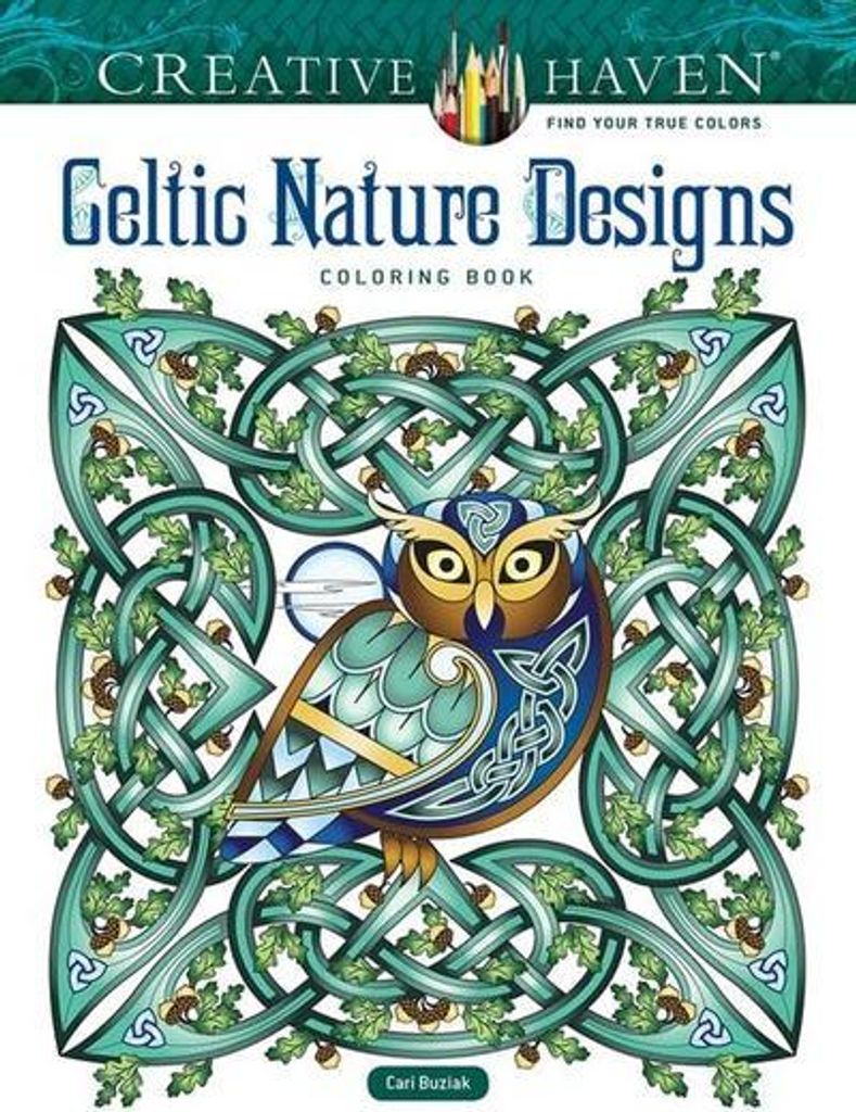 Creative Haven Celtic Nature Designs Coloring Book