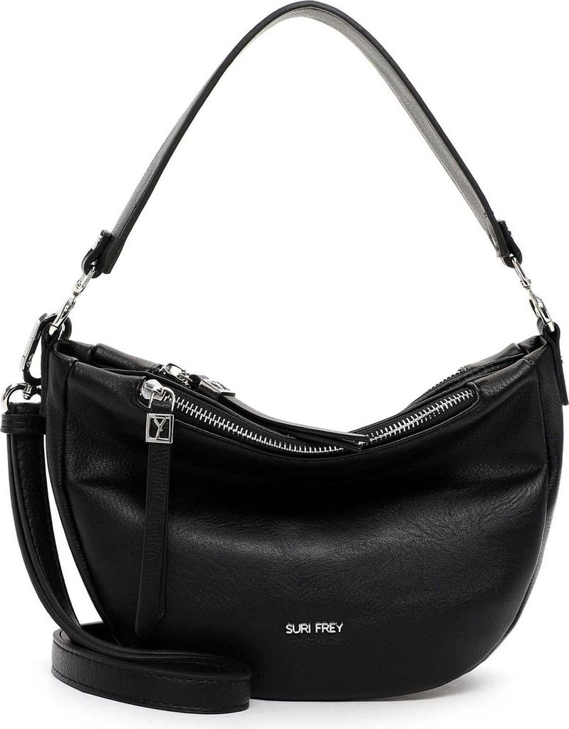 SURI FREY Schultertasche Umhängetasche Abbey Shoulder Bag Black schwarz