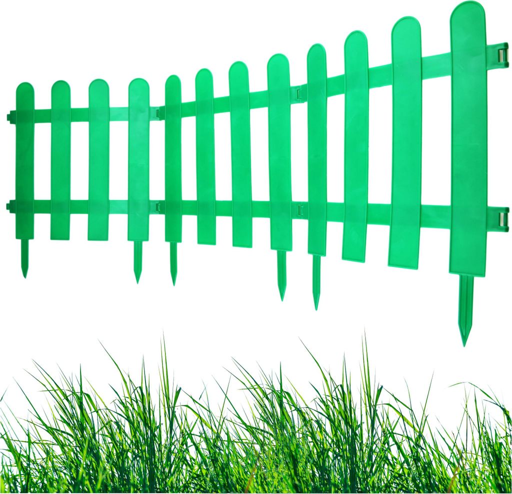 Gartenzaun Steckzaun 3m - Höhe 30 cm - Rasenkante Produktbild 