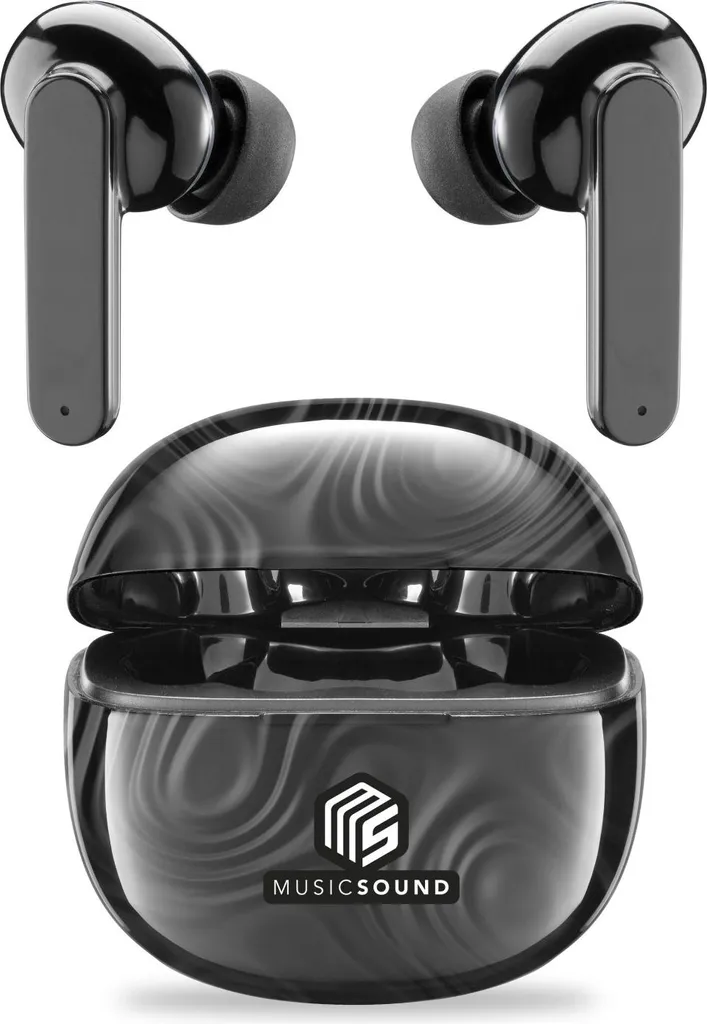 Music Sound Fancy Auricolari Bluetooth TWS in-ear senza fili con custodia di ricarica in vari modelli e colori
