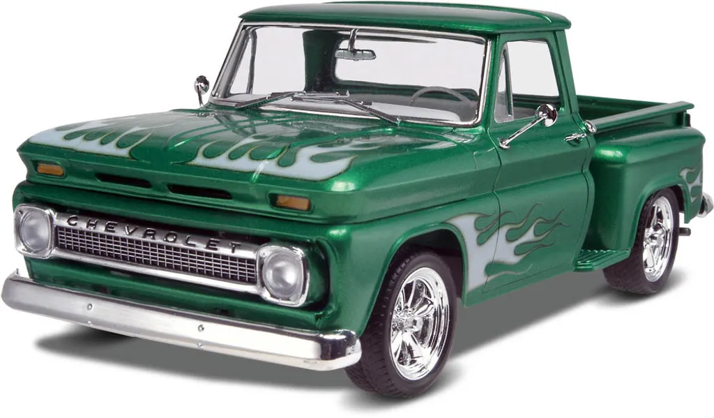 Maquette Revell 1965 Chevy Step Side avec Moteur V8 et Détails Chromés 1/24
