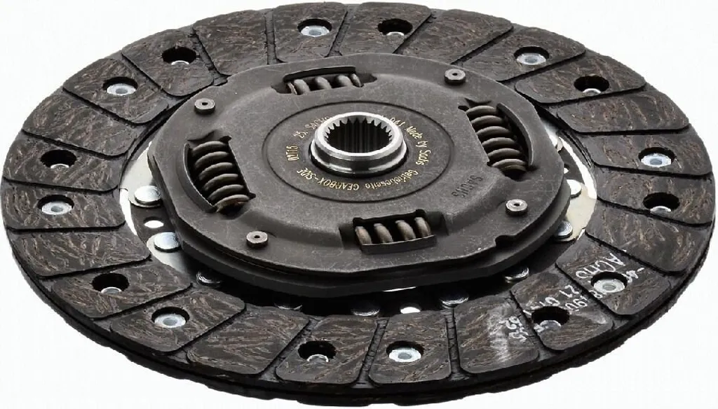 Disque d'embrayage SACHS 1862 114 041 pour VW Transporter III Bus 215mm