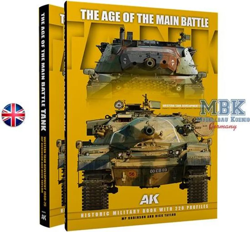 Livre de Référence Modélisme Char de Combat Principal AK-130014 AK S.L.