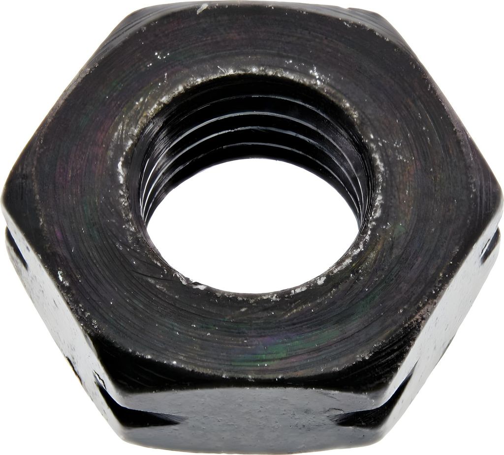 Sechskantmutter M8x1 niedrige Form, verzinkt, Linksgewinde - DIN936