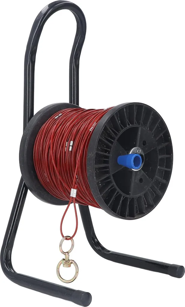 Câble de mesure anti-nœud 100m en acier pour puits et zones difficiles