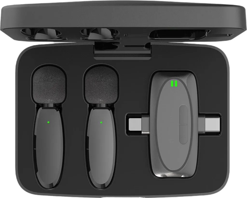 Micro Sans Fil Anti-Bruit pour iPhone et Android - Son Pro sans Latence