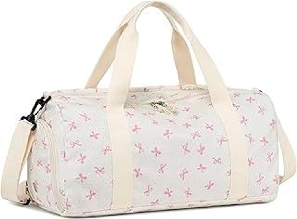 LOIDOU Borsa da Viaggio con Porta Scarpe per Aereo e Palestra