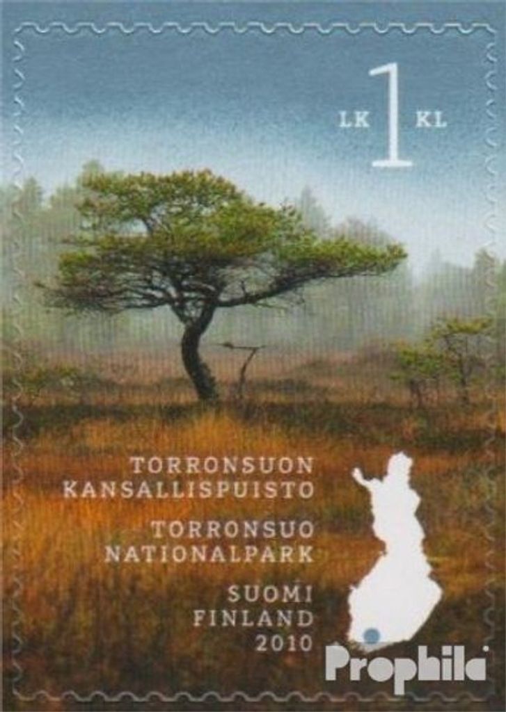Briefmarken Finnland 2010 Mi 2053 (kompl.Ausg.) postfrisch Nationalparks