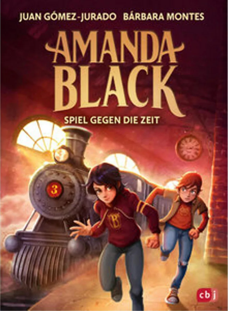 Livre de mystère Amanda Black - Spiel gegen die Zeit pour jeunes lecteurs