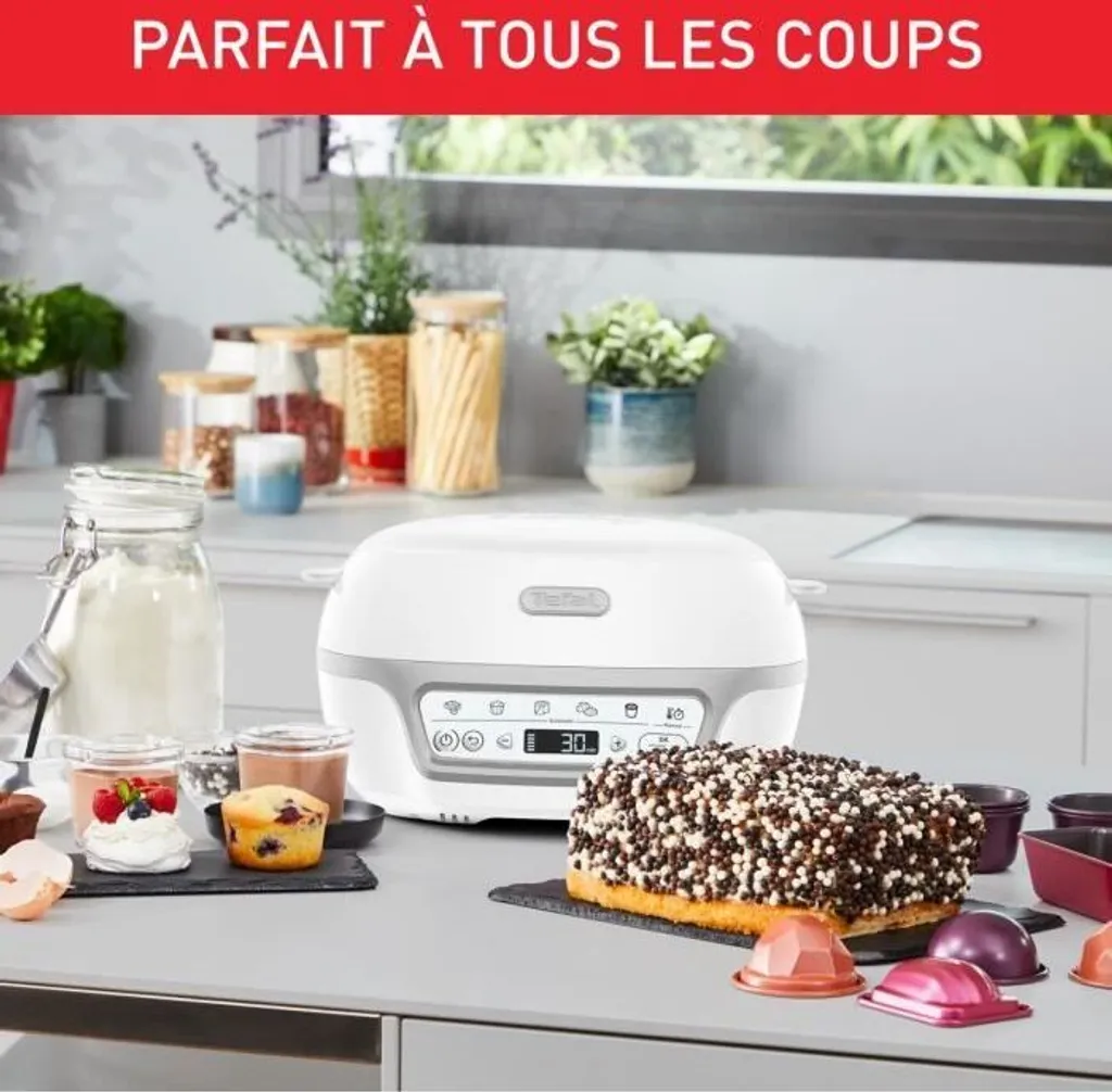 Four programmable Tefal KD81212110 puissance 1100W cuisson rapide - 3