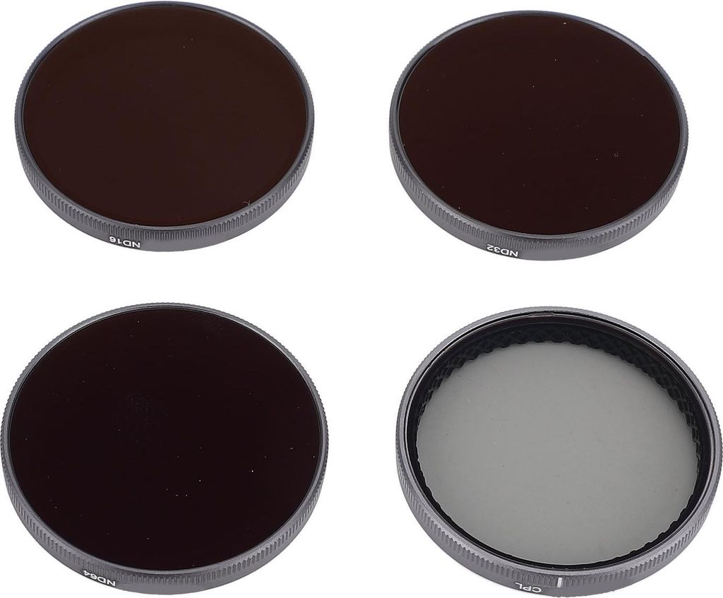 Action-Kamera-Filter-Set, HD, optisches Glas, Schnellverschluss, mehrschichtige Nano-Beschichtung, CPL ND16 32 64 Filter für ACTION 3 4 5 Pro