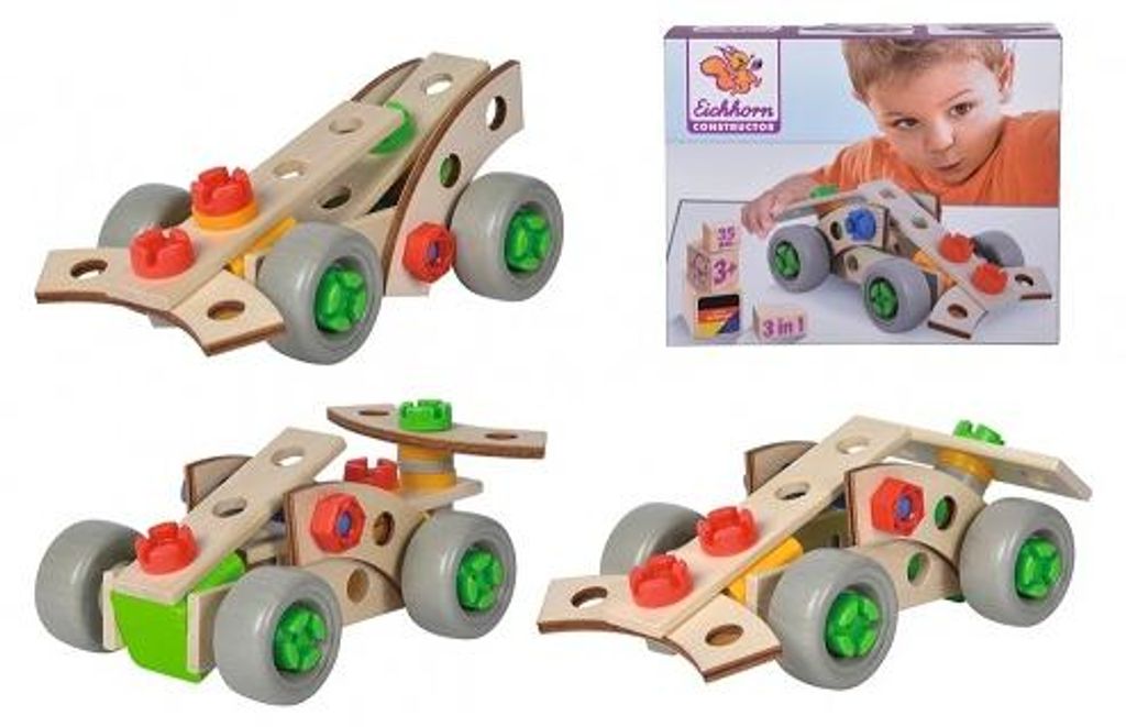 Eichhorn 100039007 - EH Constructor, Rennauto - Neu Produktbild 