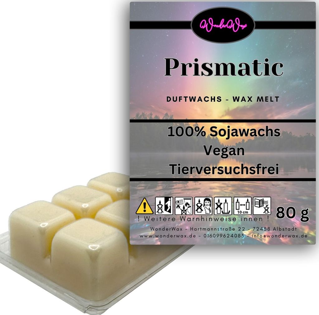 WonderWax Duftwachs Wax Melts für Duftlampe, 6 Würfel Duftmelt Wachsmelt Sojawachs Duftwachs Würfel für Raumdüfte, Wachs Duftöl Winter Indoor...