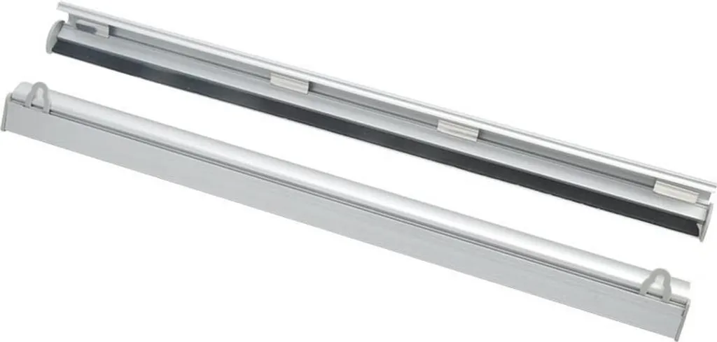 Rail d'affiche aluminium à double axe pour une stabilité d'exposition