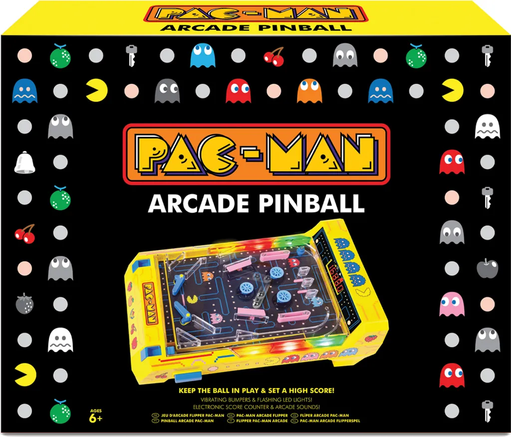 Mini flipper de table Pac-Man Smash-a-Ghost Arcade pour enfants - 2