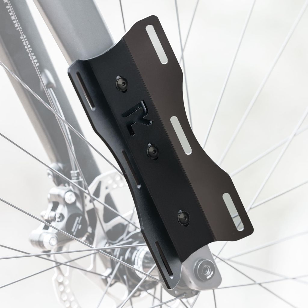 Bikepacking-Halterung für Gabeltasche – leichtes und robustes Aluminium – für wasserdichte Taschen – für Rennräder, Gravelbikes und Mount...