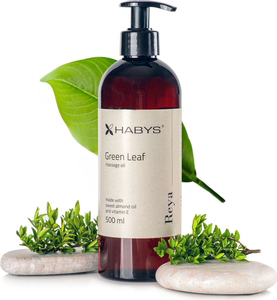 Massageöl Grüne Blätter 500 ml Produktbild 