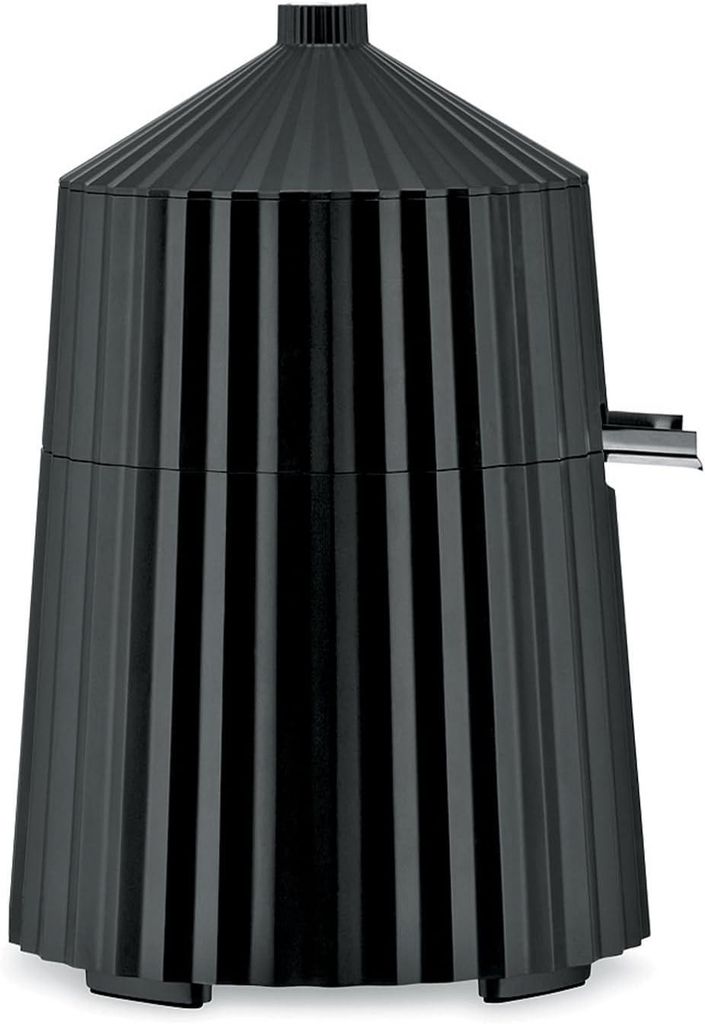Alessi elektrische Zitronenpresse Plissé, schwarz