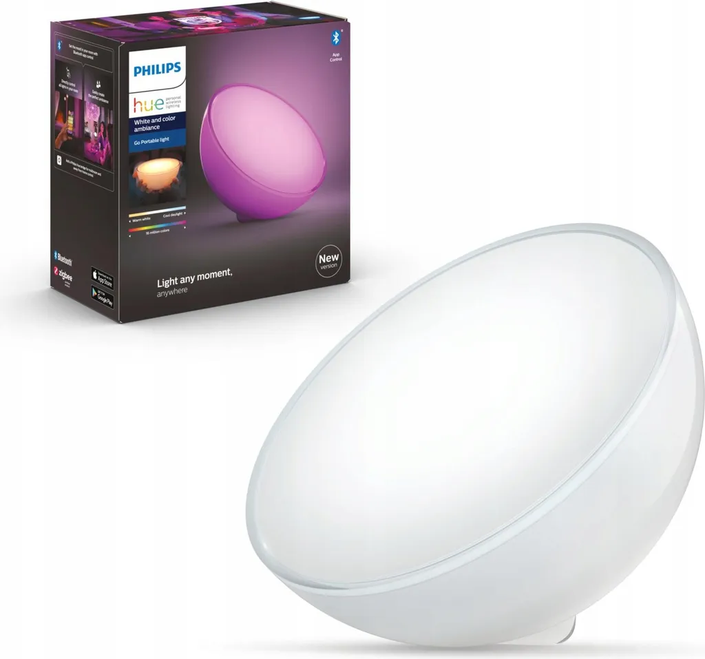 Philips Hue Go White Lampe Connectée Portable Bluetooth 6W Nomade - 13