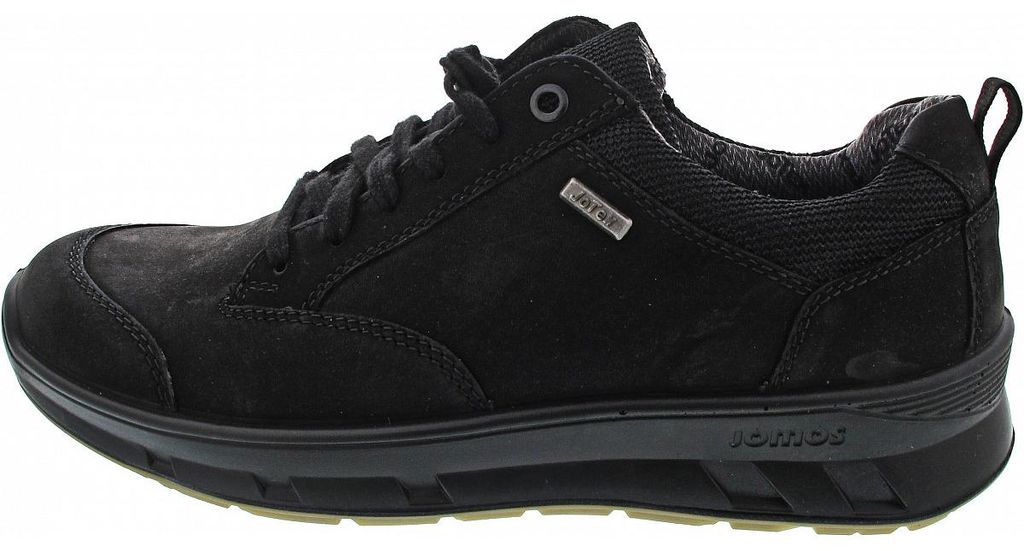 Jomos sportlicher Schnürer Schwarz in Gr. 45
