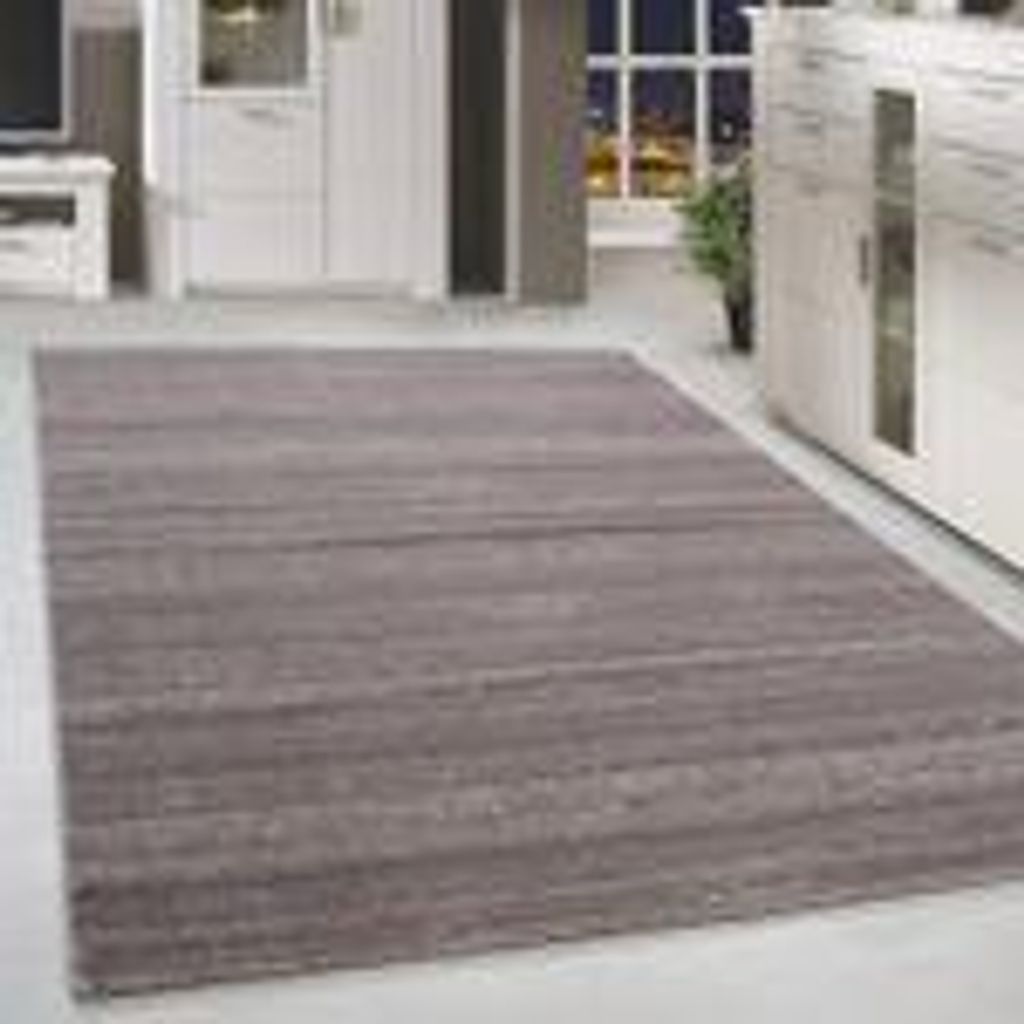 Homebyhome Einfarbig Teppich Modern Meliert Optik Teppich Produktbild 