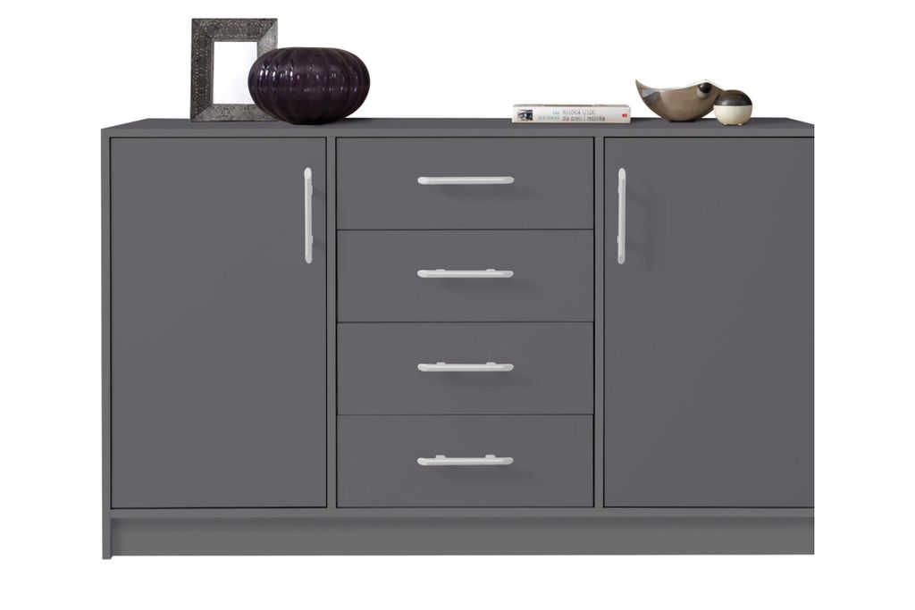 KOMMODE SAM SRK1 140/84/40 in Anthrazit